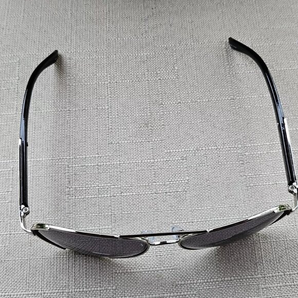 Liz Claiborne Sunglasses Silver Tone Metal Frame Unisex Eye Wear 61[]14 125 - Picture 11 of 12